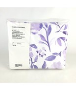 Ikea TRÄDGÅRDSMAL Queen Duvet Cover  w/2 Pillowcases Light Lilac Purple ... - $90.16
