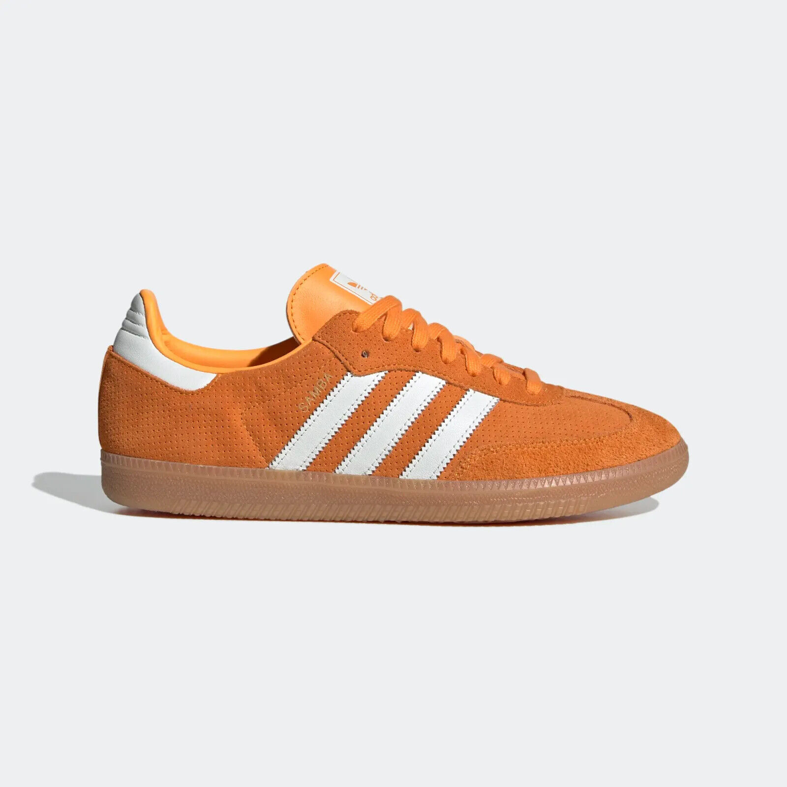 Adidas Originals Men's Samba OG Shoes in Orange Rush / Core White / Gum