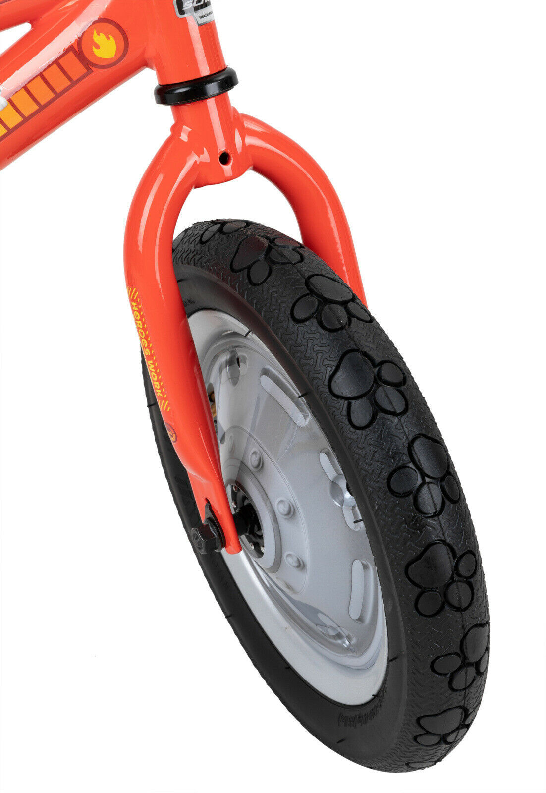 paw patrol marshall bike