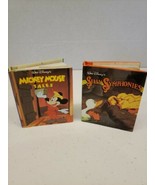 Vintage Walt Disney Mickey Mouse Tales &amp; Silly Symphonies Miniature Edit... - $20.00