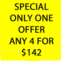 ONLY 1 ALONE TOGETHER OFFER!! IS IT FOR YOU? DISCOUNTS TO $142 OOAK DEAL OFFERS - $284.00