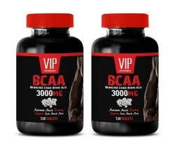 muscle toner BCAA 3000MG essential amino acid l-leucine l-valine fat bur... - $31.75