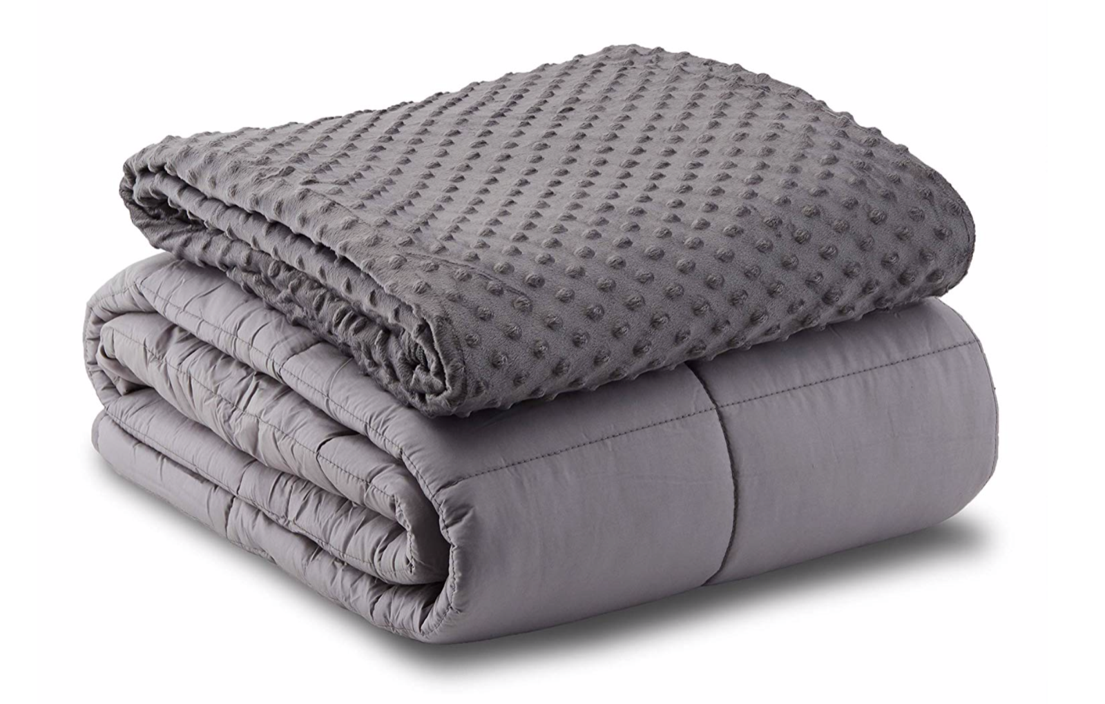 Leniio Weighted Blanket with Removable Duvet Cover for Adults 400 TC