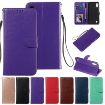 For Samsung Galaxy M10 A40 A20e A30 A70 A50 Leather Case Shockproof Wallet Cover - $64.56