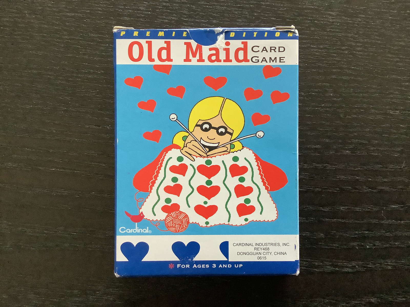 vintage old maid card game