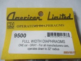 American Limited #9500 Full Width Operating Diaphragms down to 32" Radius. HO image 2