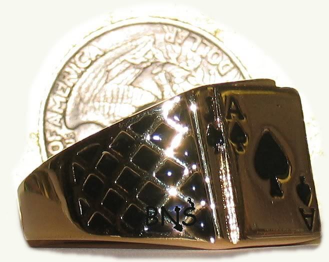 Blackjack men's rings