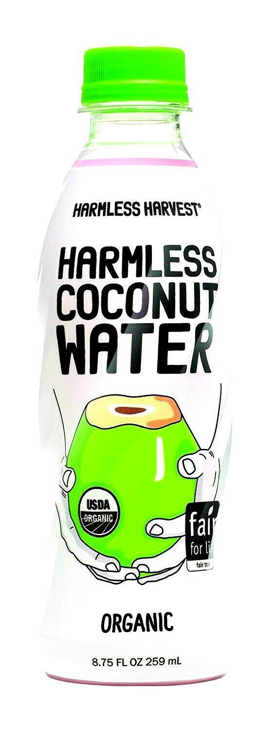 harmless harvest coconut water 12oz harmless harvest coconut water 12oz