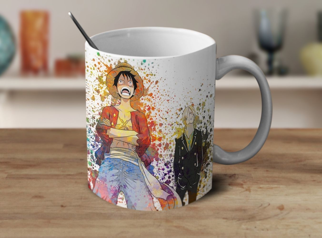  One  Piece  Anime Coffee Mug  Straw Hat Pirates Gift Mug  