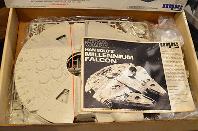 millennium falcon plastic toy