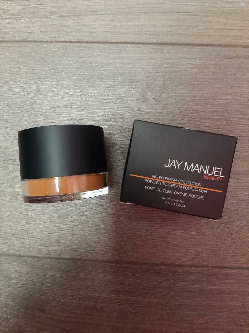 Primary image for SET OF 2 Jay Manuel Beauty Powder to Cream Foundation Deep Filter 2