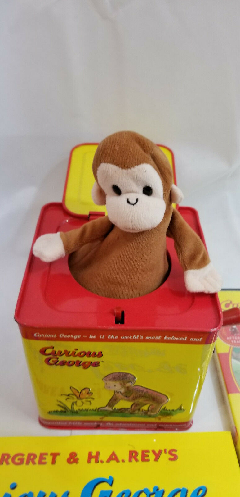 curious george jack in the box 1995