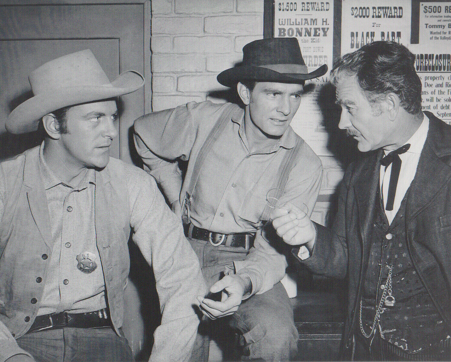 GUNSMOKE Matt Dillon, Chester, Doc Adams 8 x 10 Photo Reprint GUN-03 ...