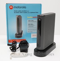 Motorola MT7711 Dual Band AC1900 Cable Modem and Wi-Fi Gigabit Router image 1