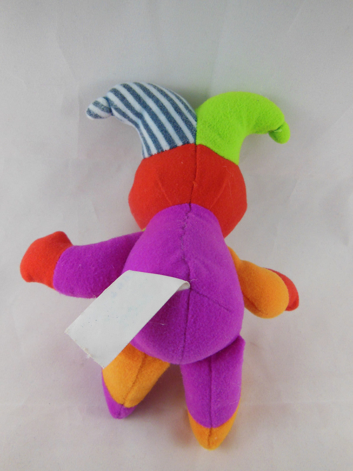 Sesame Street Muppets Elmo Tyco Vintage Plush 8" Jester Rare TV