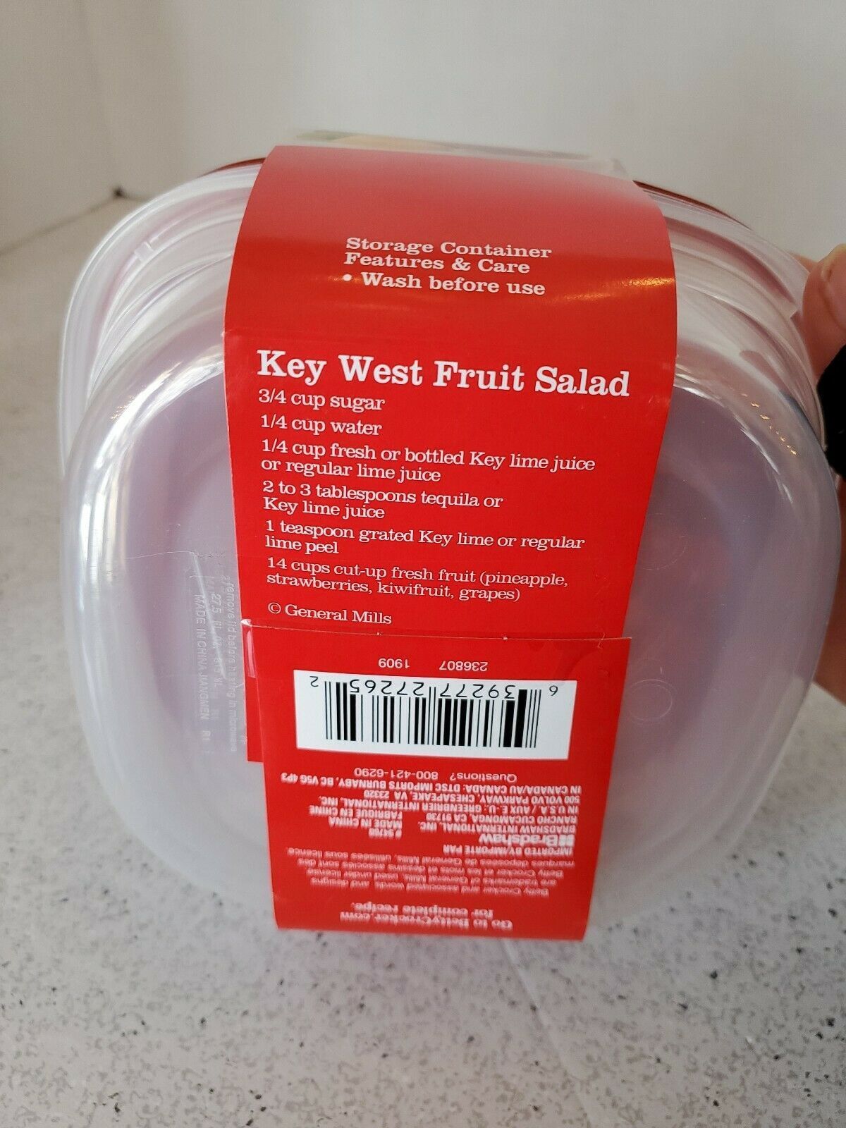 Betty Crocker 3ct. Packs Plastic Sandwich Containers with Lids 3.4