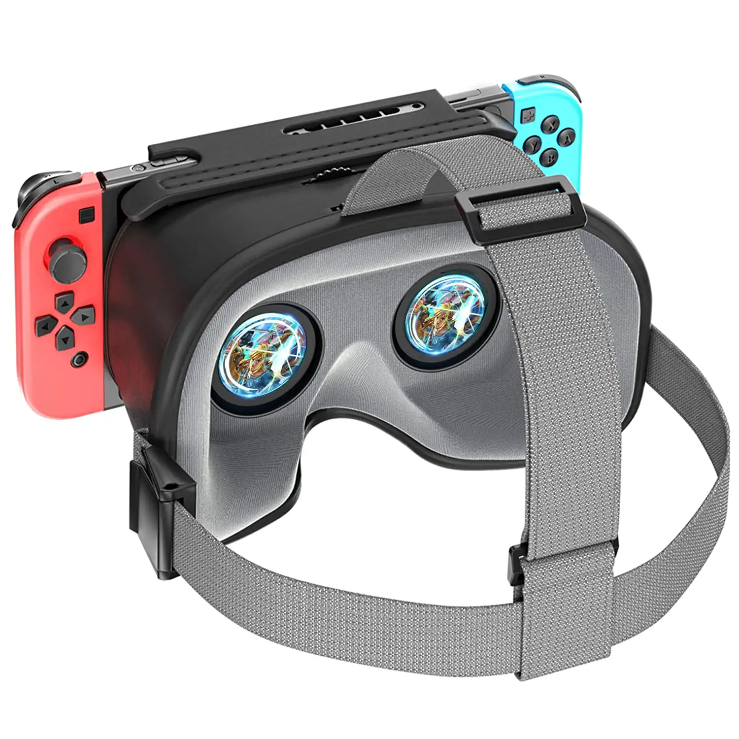 Switch Vr Headset Compatible With Nintendo Switch, Upgraded With Adjustable Hd L