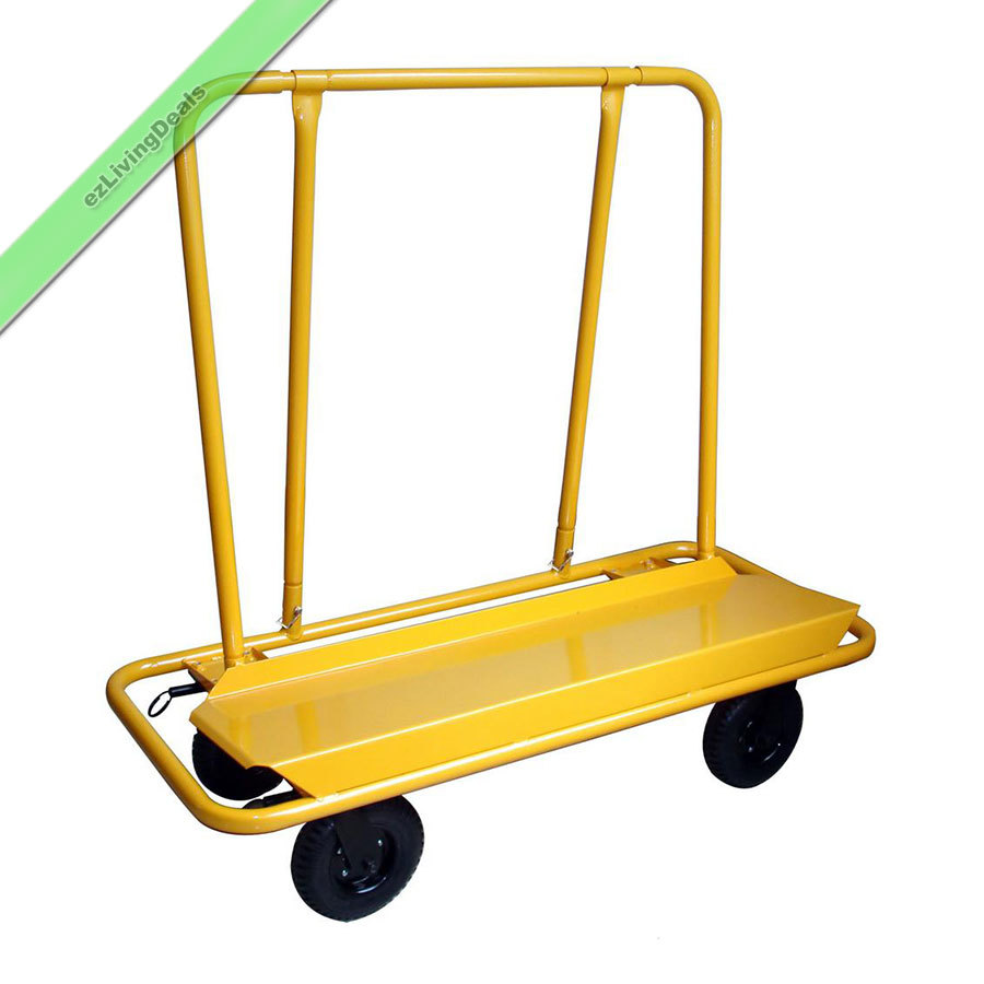 Drywall Cart Heavy Duty Pro Series 3k Lbs Durable Metal Portable 