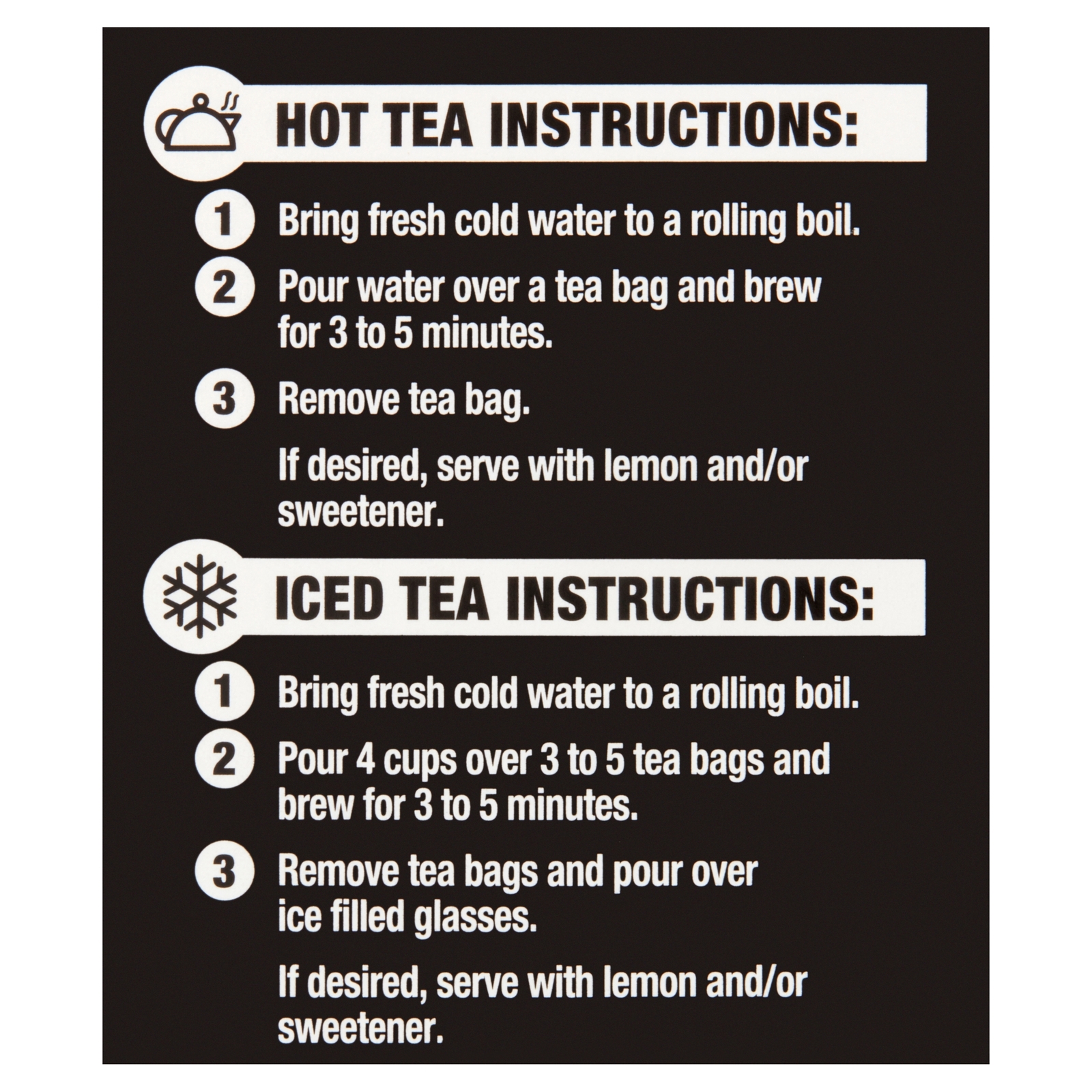 Great Value Black Tea Bags 8 Oz 100 Tea Bags Tea