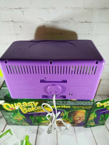 Hasbro 2002 Queasy Bake Cookerator Electric Oven Set For Gross Cooking ...