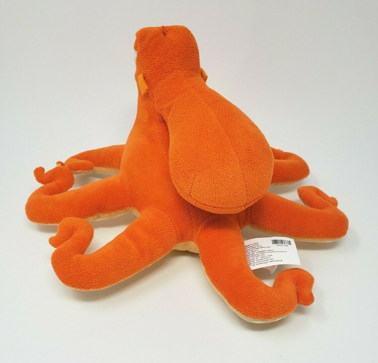 spider octopus plush