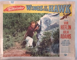 Wings Of The Hawk-Van Heflin-Lobby Card - $28.03