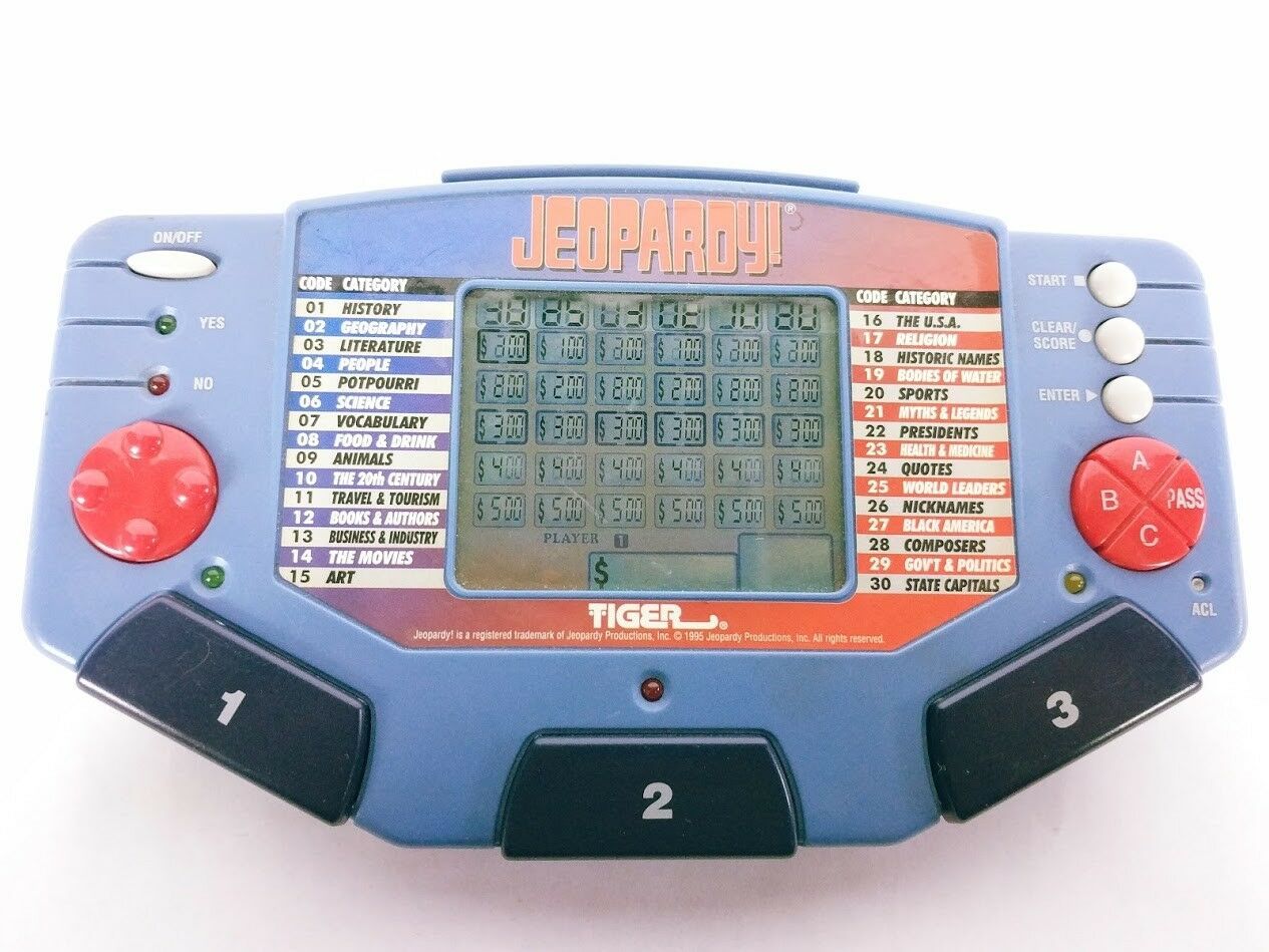 jeopardy handheld game