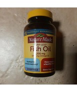 Nature Made Fish Oil, Burp-Less 1200 mg 60 Softgels EXP-12/2023 - $14.99