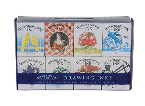 Winsor & Newton Drawing Ink - Henry Collection Pack, 1090093