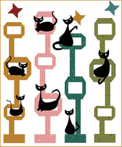 Quilt Pattern Mod Meow Amanda Niederhauser Riley Blake - $9.90