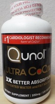 Qunol Ultra CoQ10 Ubiquinol Superior Absorption Diet Supplement - 120 So... - $102.94