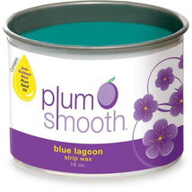 Plum Smooth Soft Wax, Blue Lagoon, 16 oz