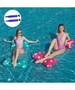 2 Pack Hammock Inflatable Pool Floats, Multi-Purpose Swimming Pool Lei - $21.99