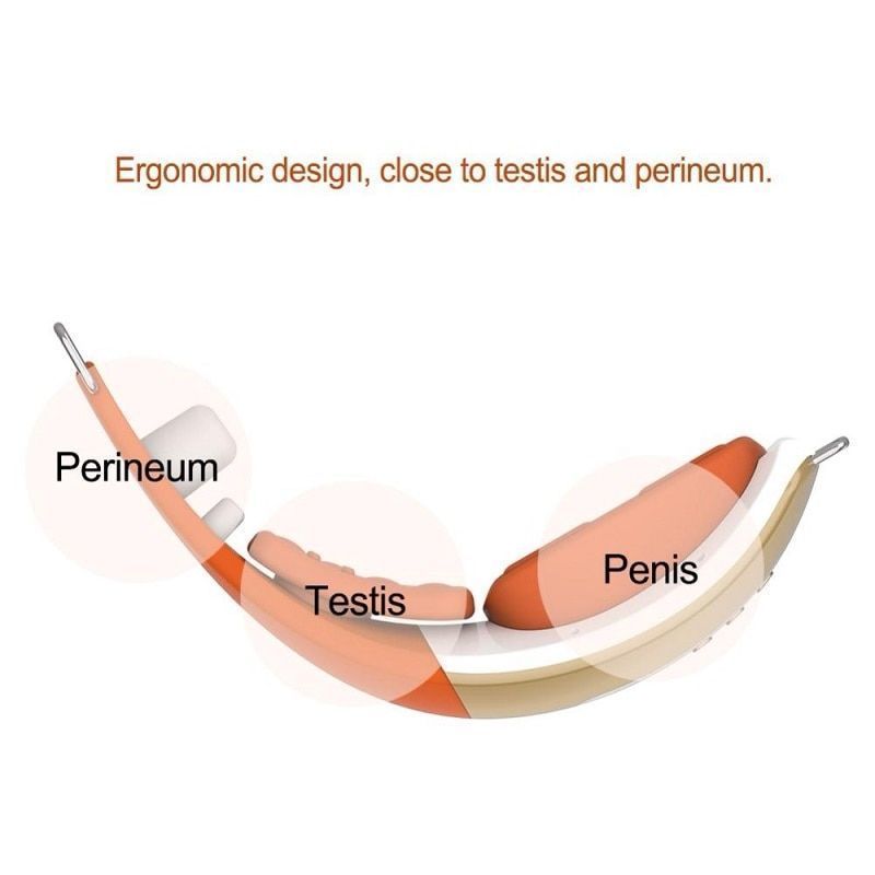 Electric Massager For Penis & Perineum Male Sexual Obstacle Stimulation
