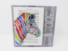 Coco De Paris Rainbow Zebra Head Puzzle - 300 pc - $16.99