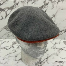 Men’s Kangol Grey Orange Wool 504 Hat - $98.00
