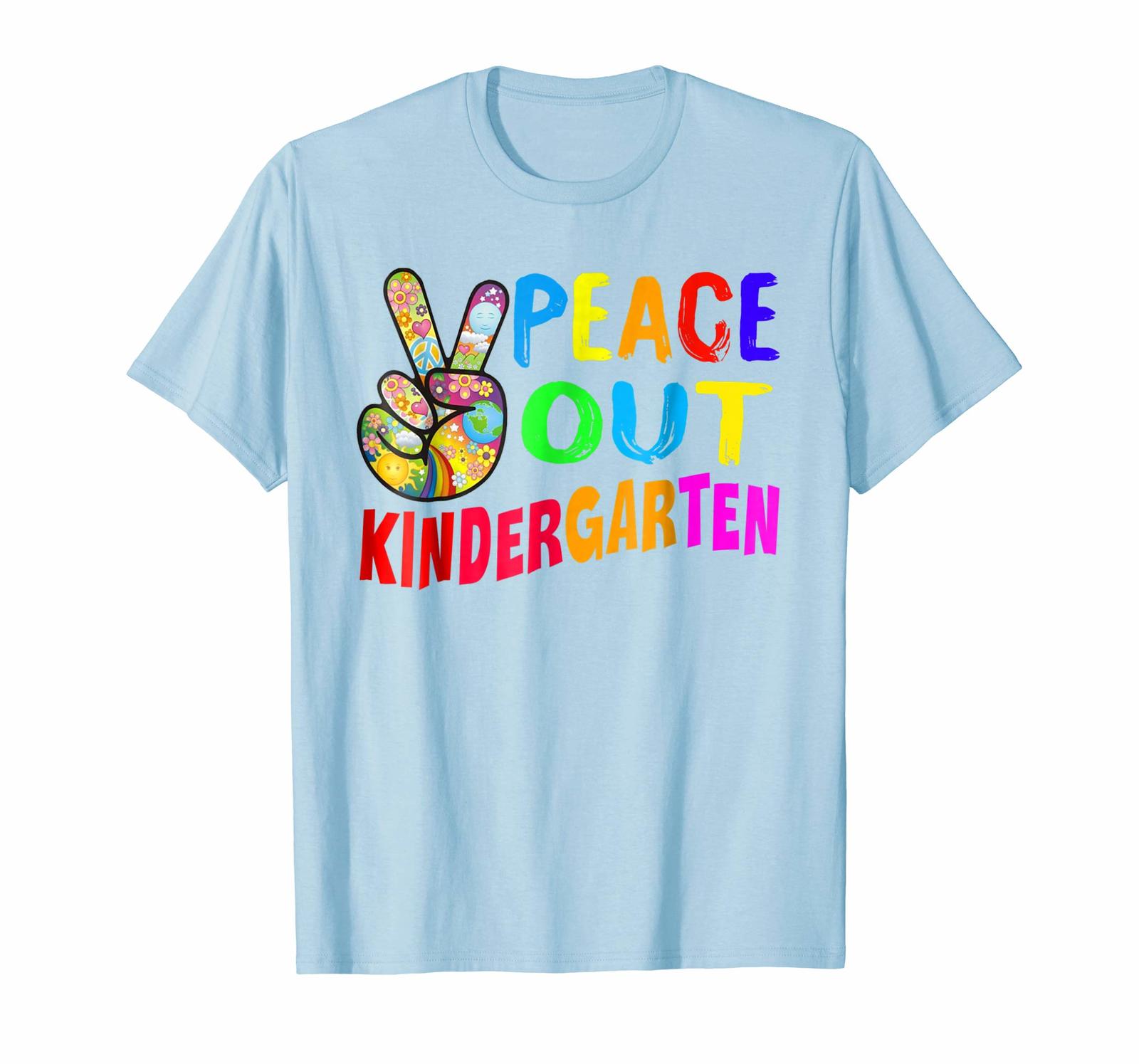 Brother Shirts - Funny Last Day of School Gift Peace Out Kindergarten T ...