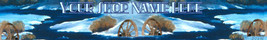 Web Banner Wagon Wheel Snow Stream Custom Created 112a - $7.00