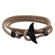 NIUYITID Whale Tail Red Thread Bracelets For Women Ocean Style Charm Bracelet Je - $11.60