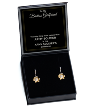 Ear Rings For Military Girlfriend, Army Soldier Girlfriend Earring Gifts,  - $49.95