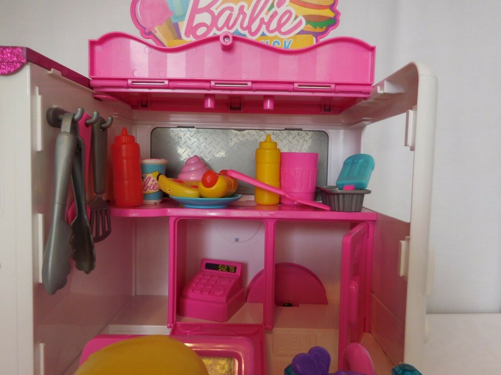 barbie food truck set