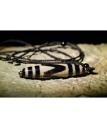 Powerful Amulet Confidence Strength Success Wealth Tiger Tooth Dzi by iz... - $377.00