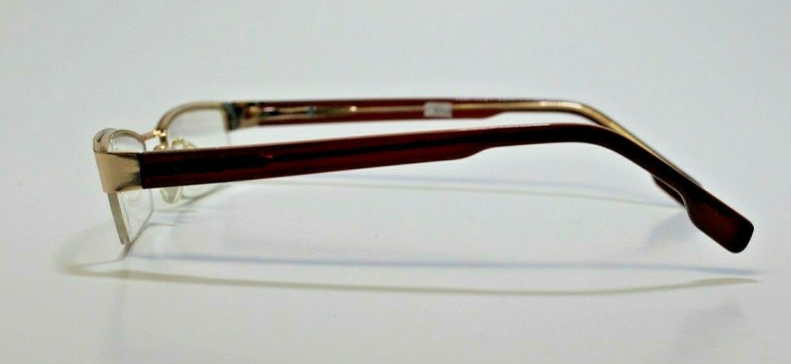 AUTHENTIC DESIGN ITALY OPYM0904 GOLD EYEGLASSES FRAME 5018138