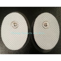 Small Massage Pads / Electrodes Oval (6) For Iq, Sunmas Digital Massager, Tens - $9.97+