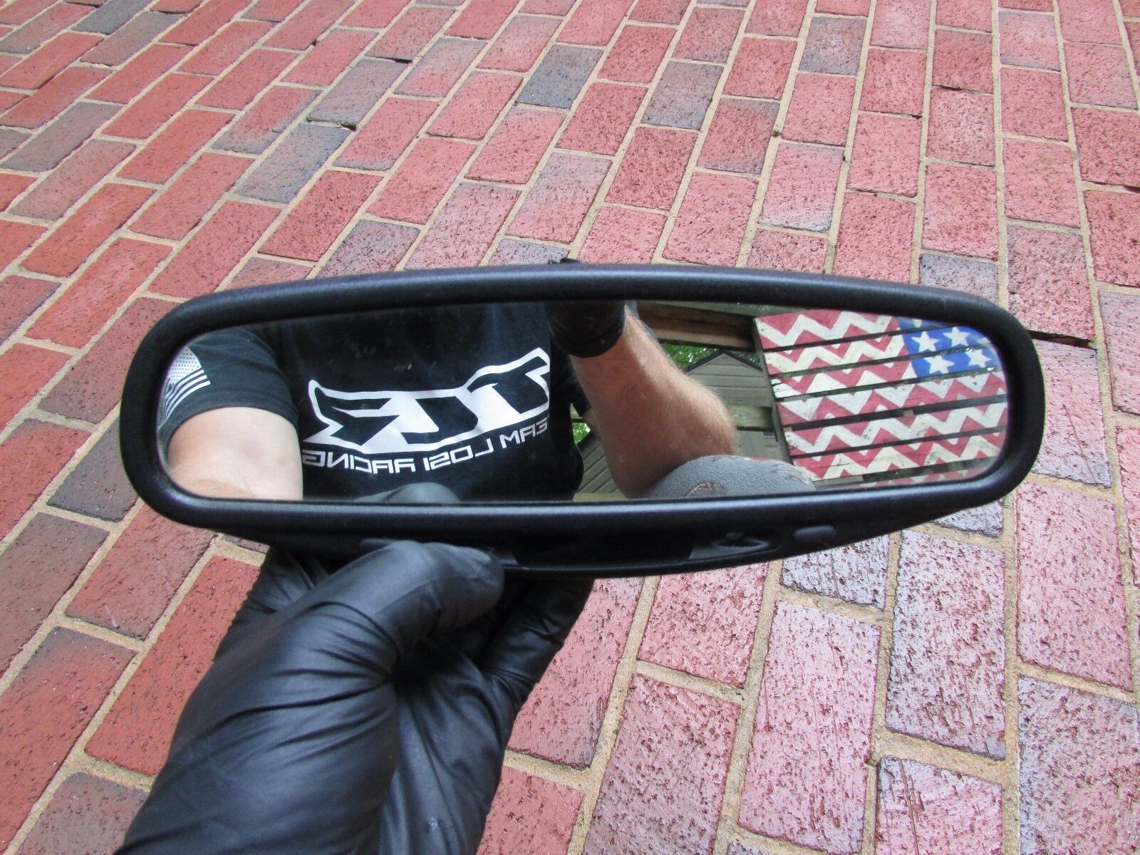 3250K HONDA PILOT 05 06 07 08 OEM CENTER INTERIOR REAR VIEW MIRROR