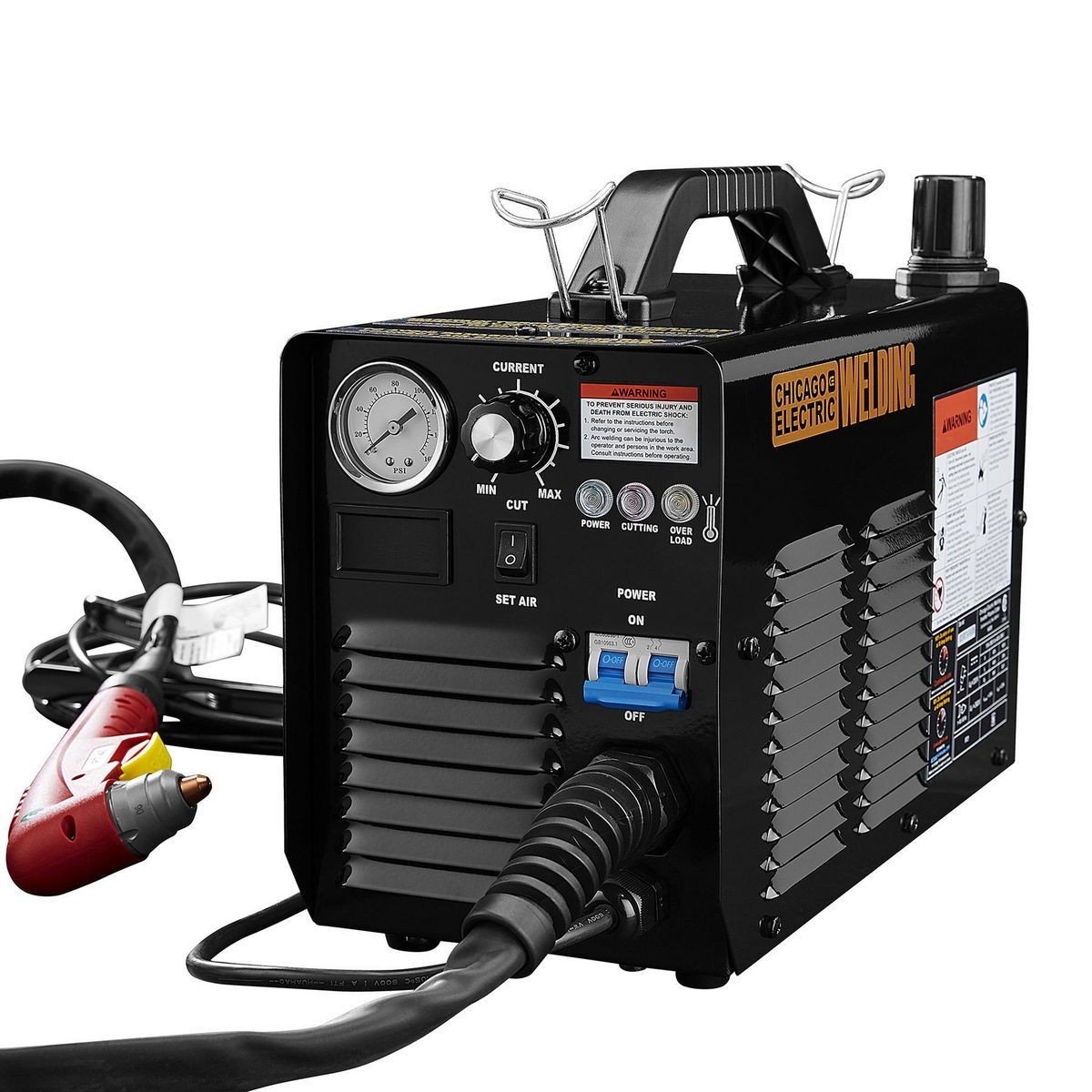 CHICAGO ELECTRIC 240 Volt Inverter Plasma Cutter With Digital Display