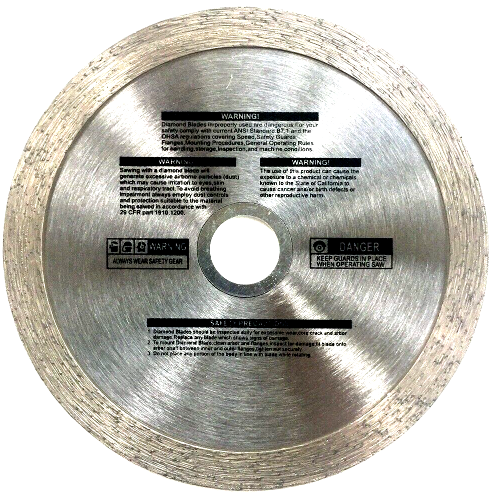 Primary image for Compare to 4.5'' ridgid hd-ct45cp $24.97 to our 4 1/2'' wet tile diamond blade