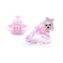Dog Costume - BARKTORIA&#39;S SECRET COSTUMES Pink Princess Dogs Dress(Size 1) - $34.81