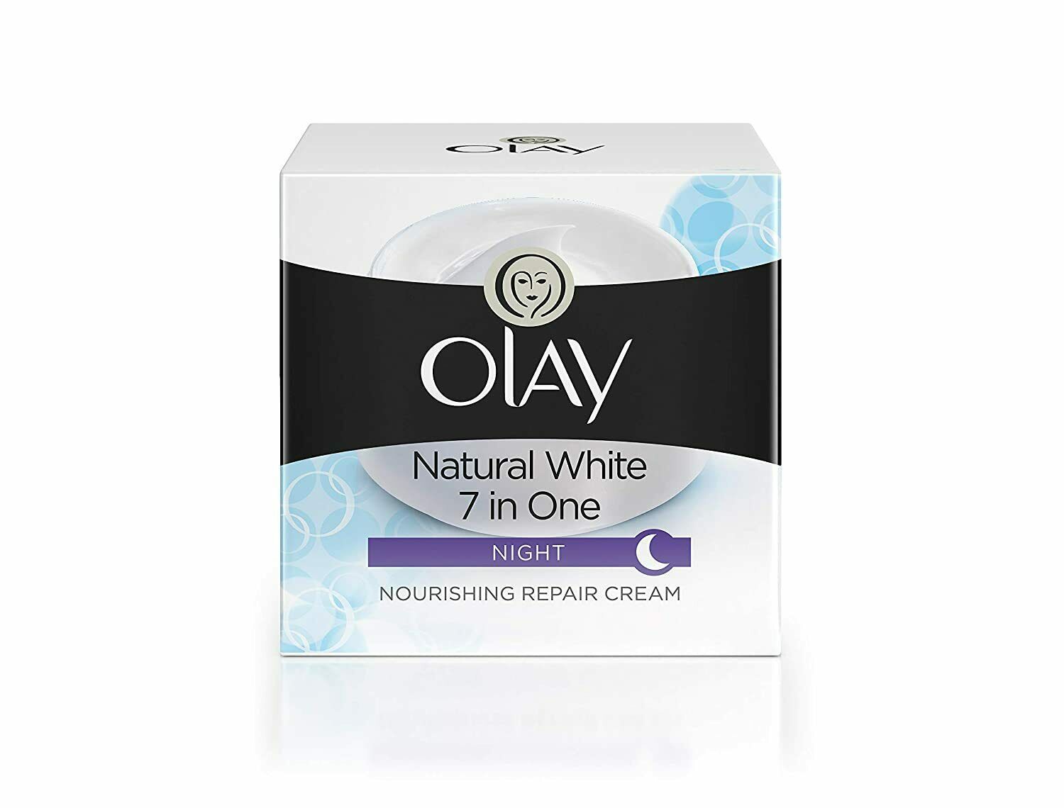 Olay Night Cream Natural White Fairness Moisturiser, 50g