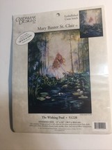 MARY ST CLAIR THE WISHING POOL CROSS STITCH 51220 CANDAMAR  New - $10.36